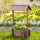 Wooden Wishing Well Raided Garden Bed, Rustic Planters for Outdoor Plants, Patio Ornamental for Herb/Vegetables, Rustic Brown