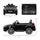 6V Audi TT RS Kids Licensed Electric Sports Car Ride On Toy One Seat Battery Powered High/Low Speed Headlight Music and Remote Control - Black
