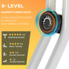 Yellow Foldable Upright Training Exercise Bike Indoor Stationary X Bike, Magnetic Resistance for Aerobic Exercise