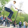 Stunt Scooter Pro Scooter Entry Level, Freestyle Scooter w/ Lightweight Alloy Deck for 14 Years and Up Teens, Adults, Black