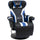 Racing Style Reclining Gaming Chair, Computer Recliner Chair with Lumbar Support, Footrest and Cup Holder, Black/White/Blue